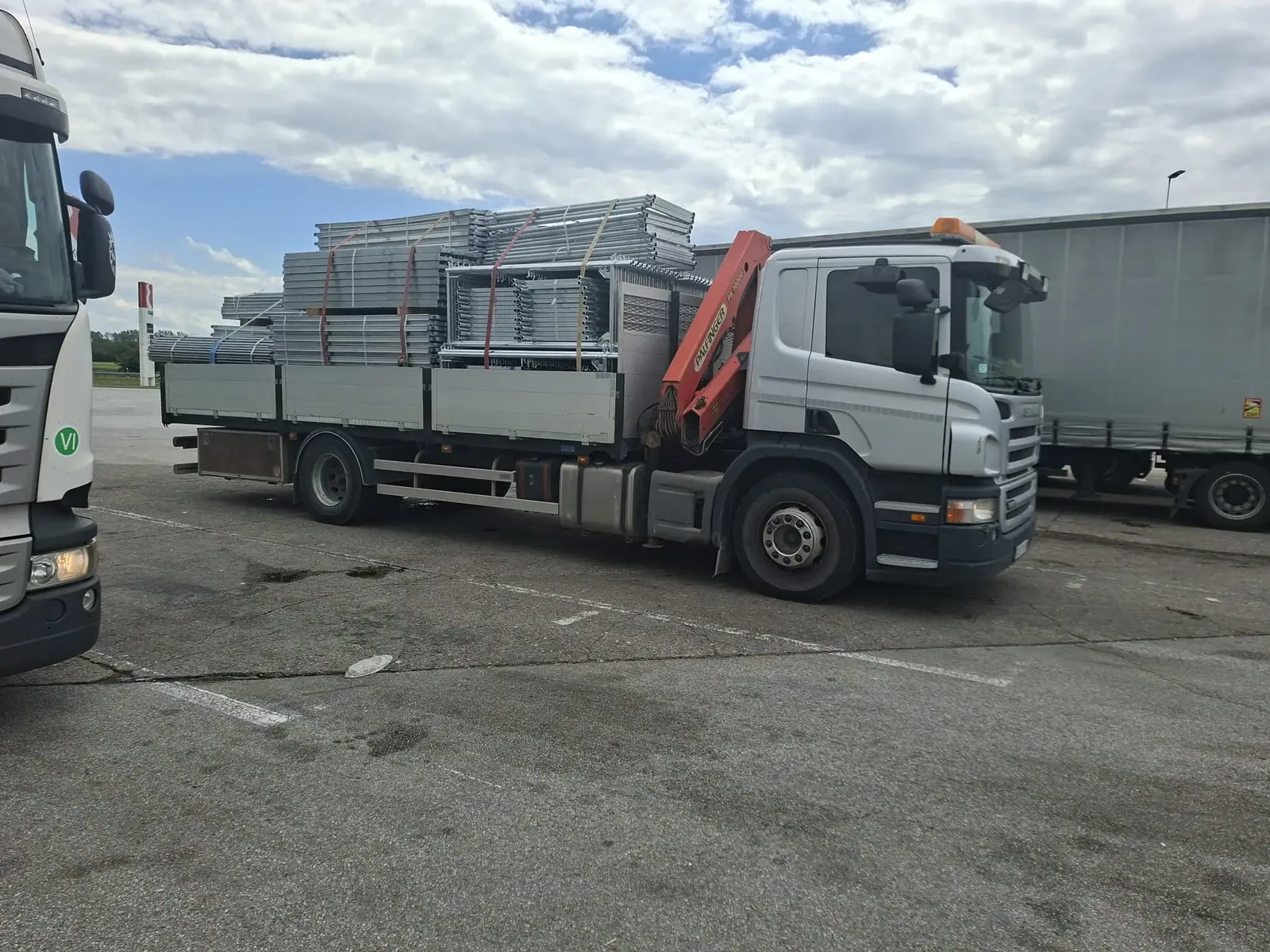 Transport i organizacija skela za Lazarevac
